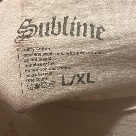 Sublime distressed crop top - Picture 4 of 4